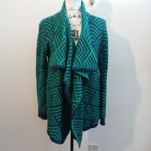 Pixley Stitch Fix Cashmere Draped Dali Cardigan L